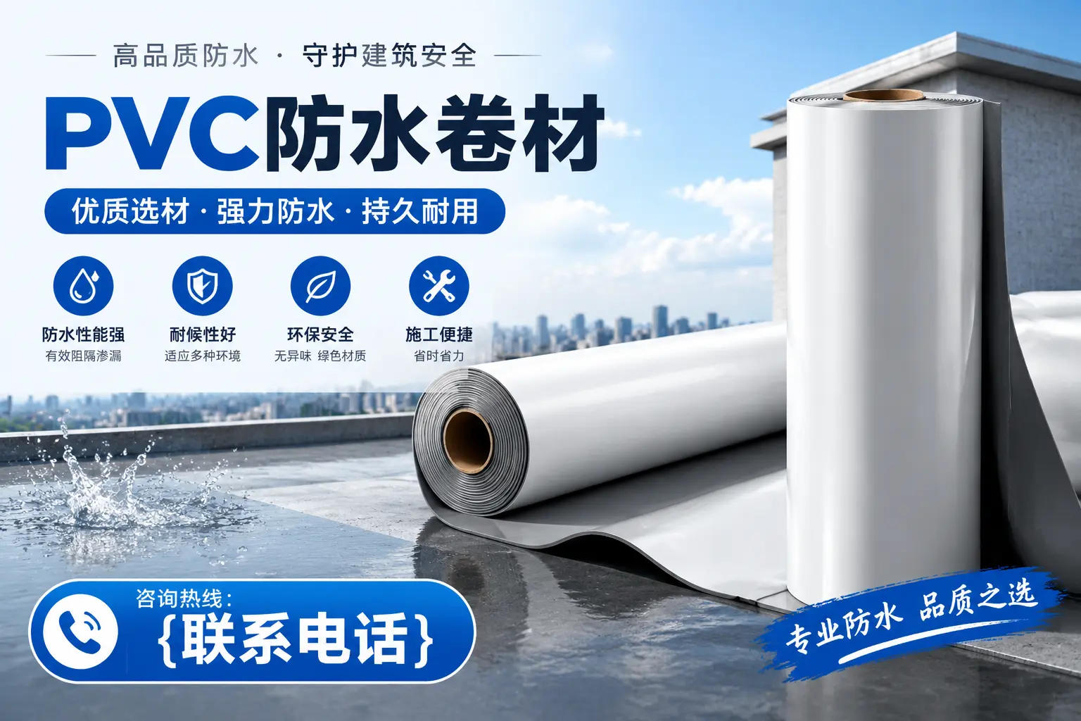 PVC防水卷材的选购技巧与注意事项，助您在珠海找到合适产品